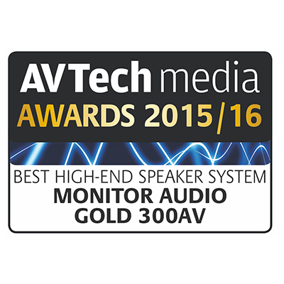 Image for product award - Gold 300 award: AV Tech Media Awards 2015/2016