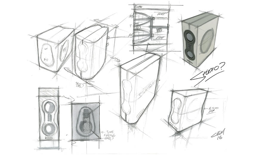 Product design concept sketching  Home speaker  YouTube